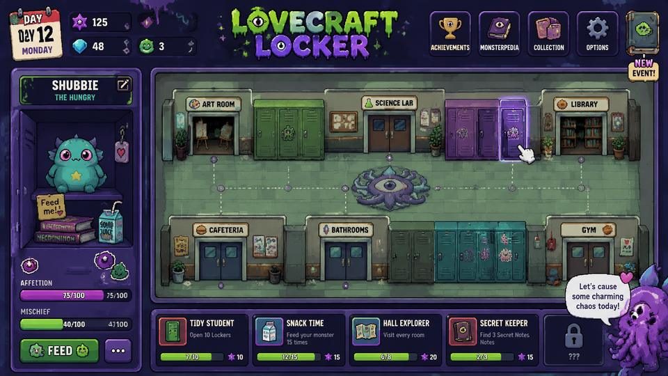 Lovecraft Locker 章节事件 演示图 8