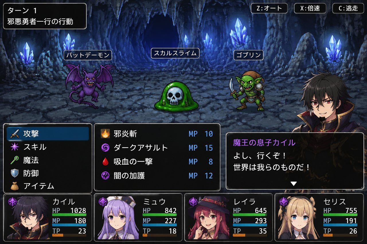 邪恶勇者一行 日式RPG 场景图 7