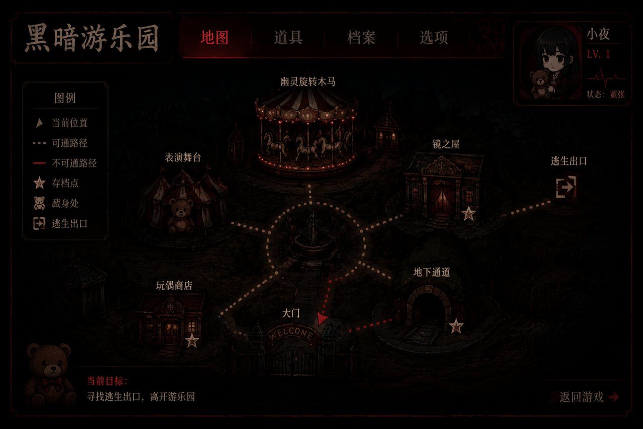 黑暗游乐园 攻略要点 资料图 6
