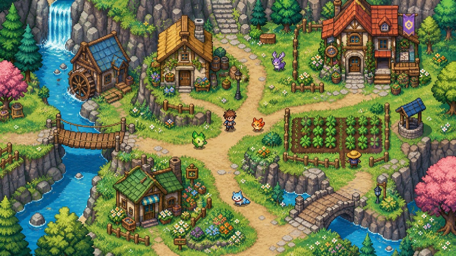 精灵谷物语SpiritValley版 PC游戏 玩法截图 2